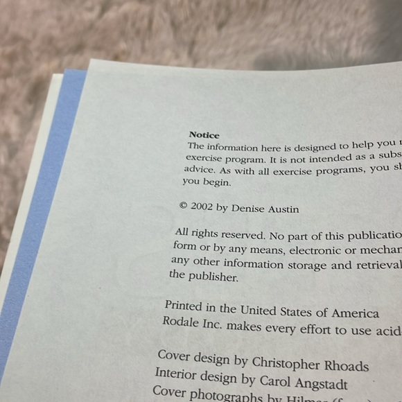 Pilates Hardback Exercise Fitness Workout Plan Book! EUC! Body Makeover! Health! - Picture 6 of 11